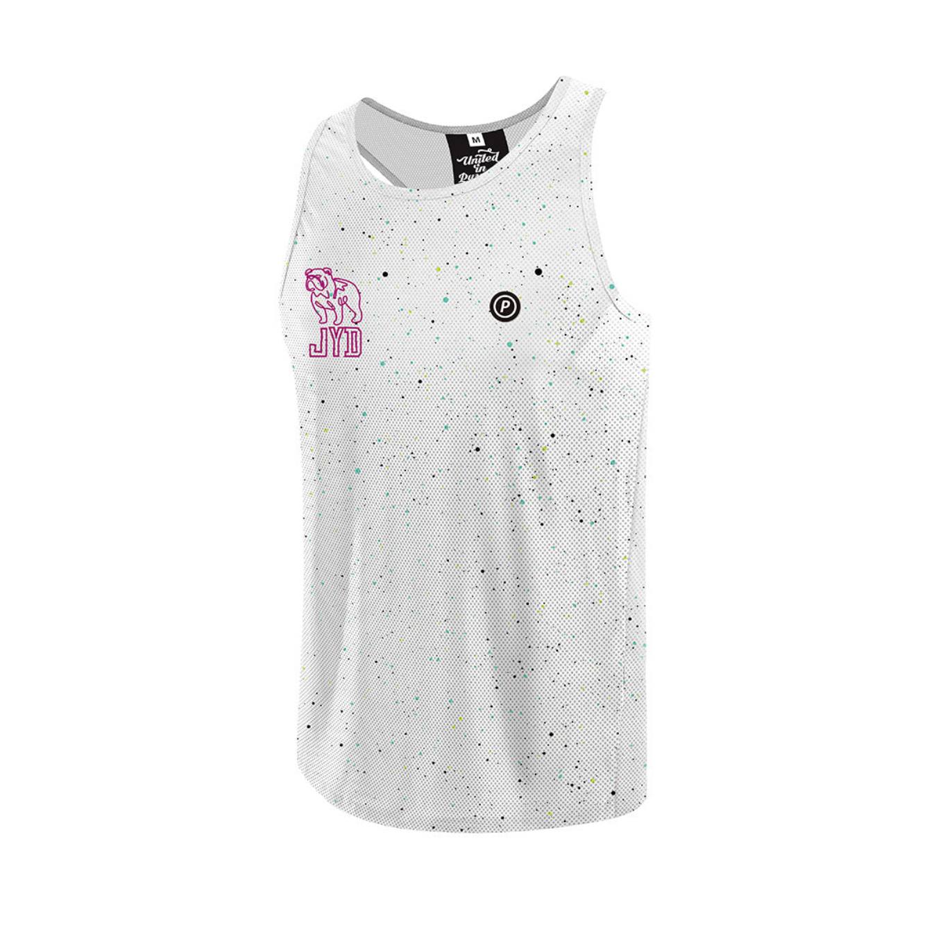 Purpose x Joe Skipper JYD Hypermesh™ PRO Running Singlet (White)