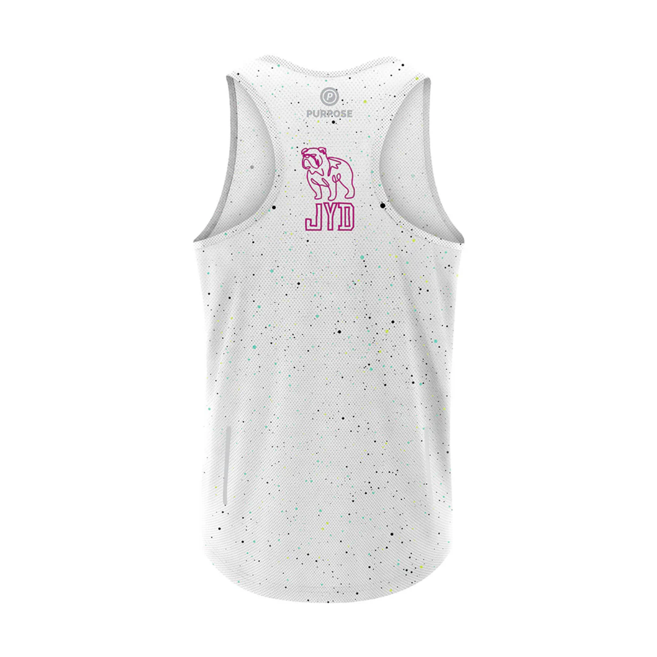 Purpose x Joe Skipper JYD Hypermesh™ PRO Running Singlet (White)