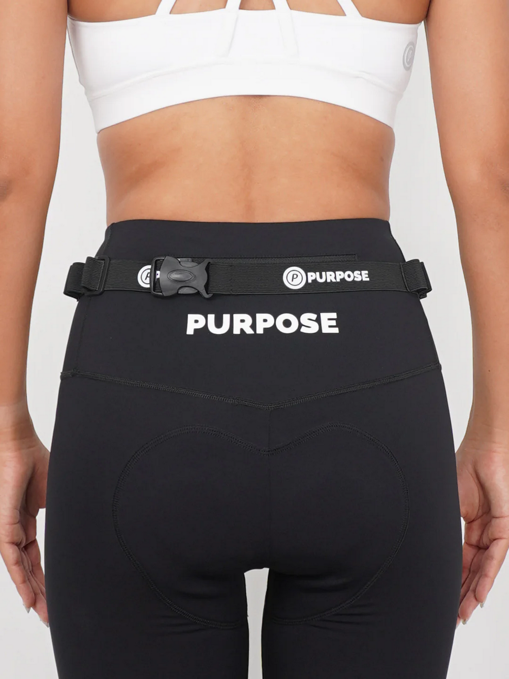 Race Number Belt with Gel Holders