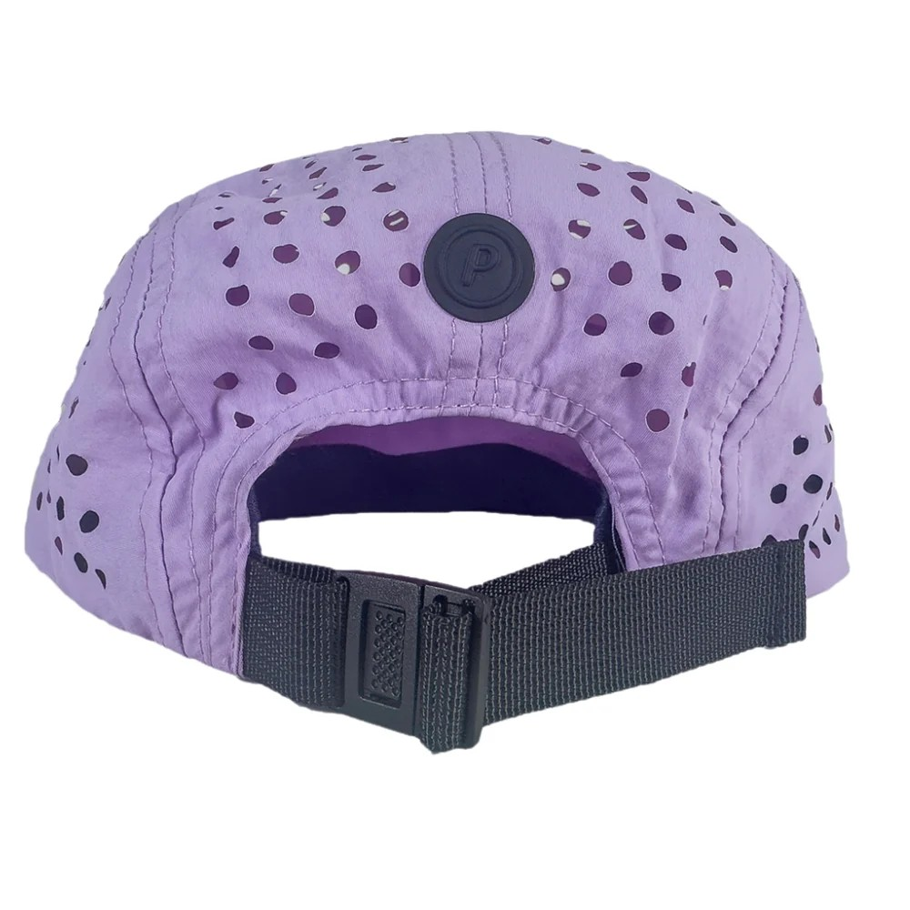 re:PURPOSE 5-panel Running Cap 100% Recycled - Plum