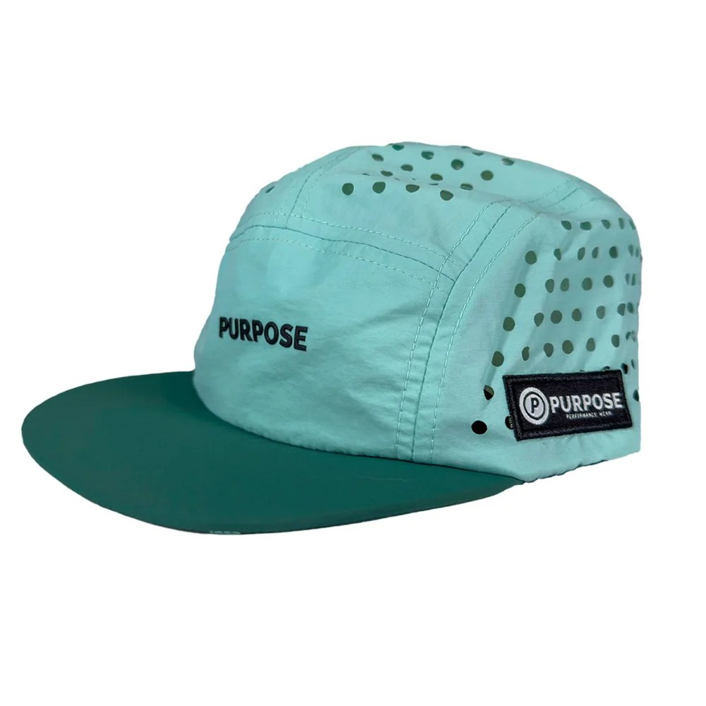 re:PURPOSE 5-panel Running Cap 100% Recycled - Turf