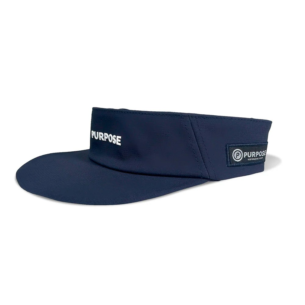 re:PURPOSE Sports Visor 100% Recycled - Navy