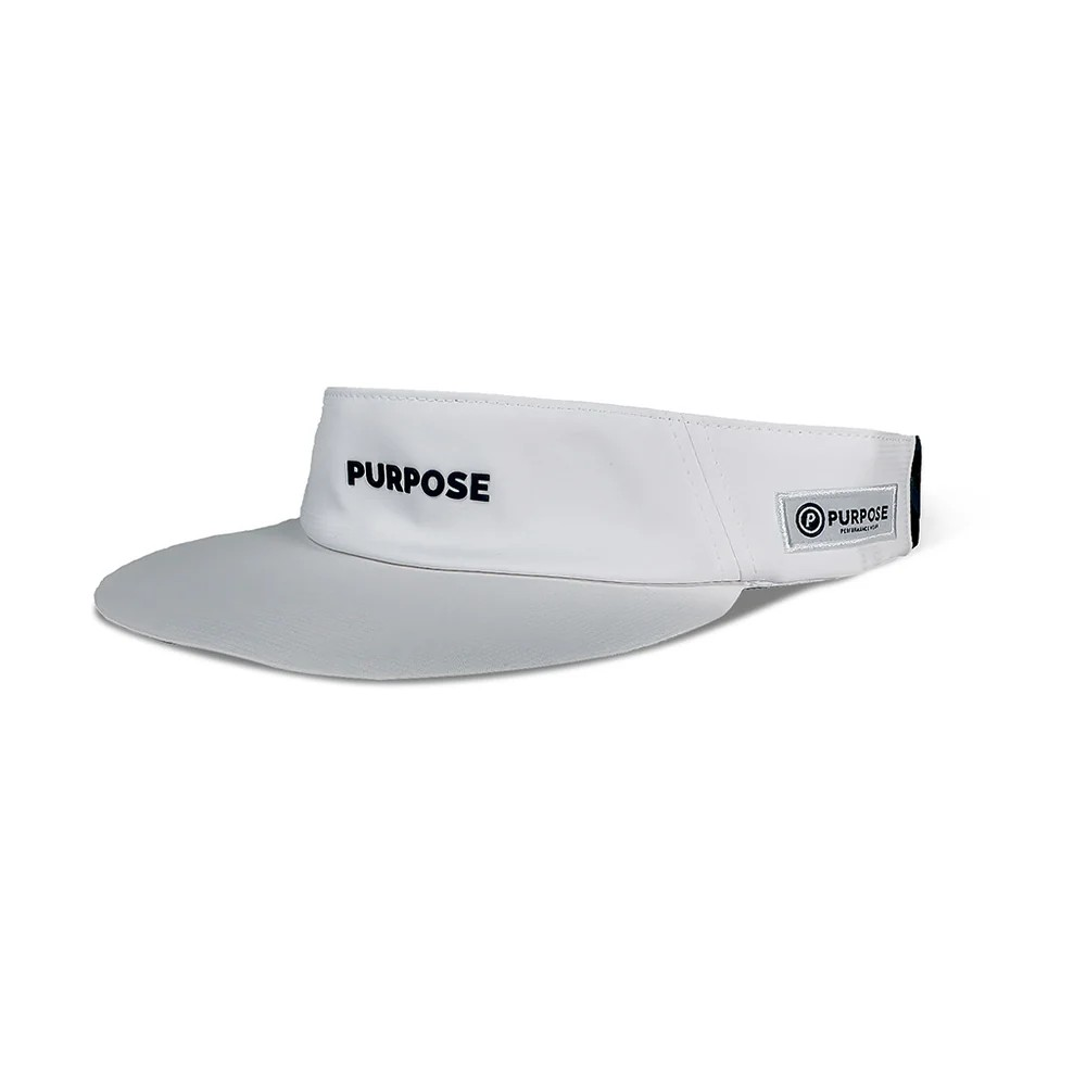 re:PURPOSE Sports Visor 100% Recycled - Frost