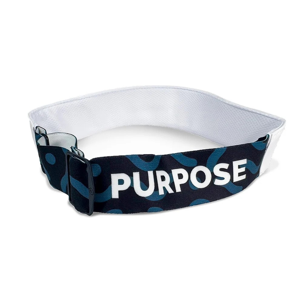 re:PURPOSE Sports Visor 100% Recycled - Frost
