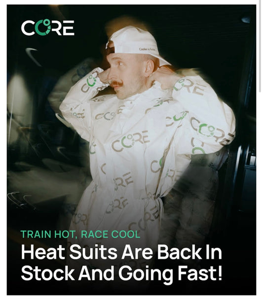 【CORE】ヒートトレーニングスーツ(2枚組)