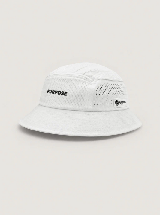 PURPOSE GLACIER Bucket Hat with Ultra Cool Tech (Arctic Frost)