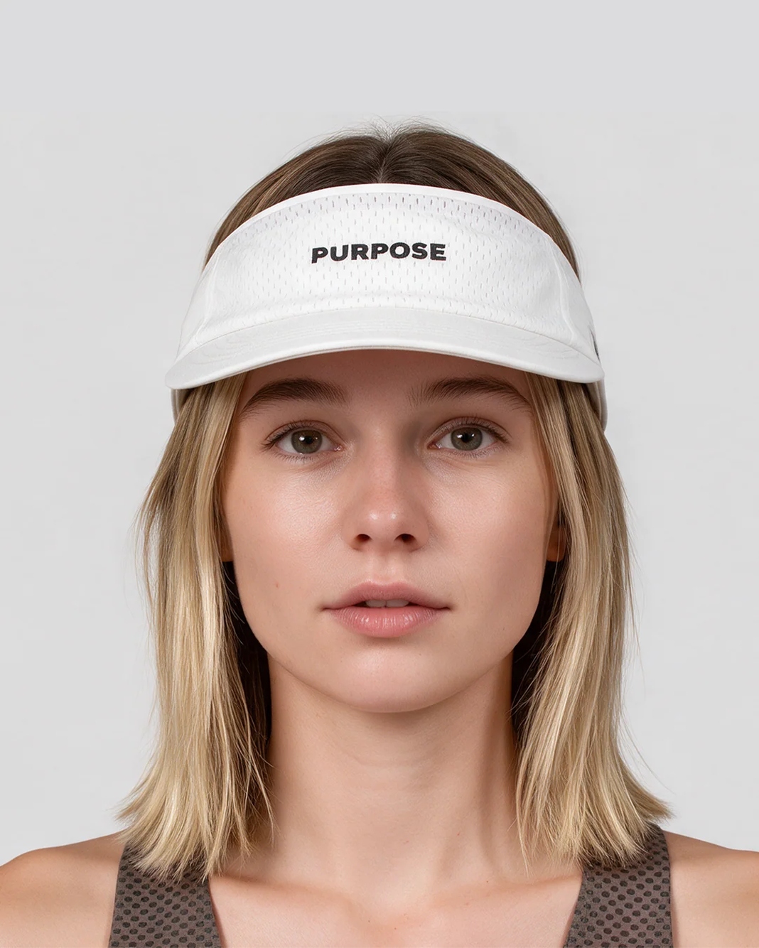 PURPOSE GLACIER Visor with Ultra Cool Tech (Arctic White)