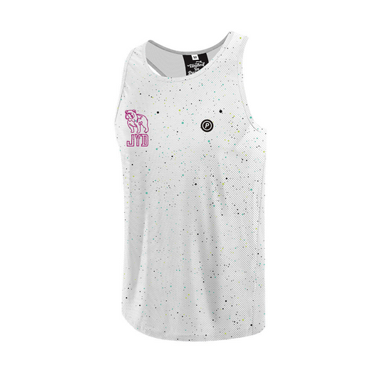 Purpose x Joe Skipper JYD Hypermesh™ PRO Running Singlet (White)