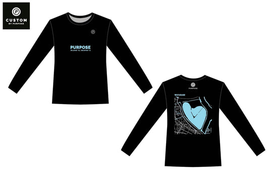 WATARASE Custom Long Sleeve Running T-Shirt ( Hypermesh™ ELITE )