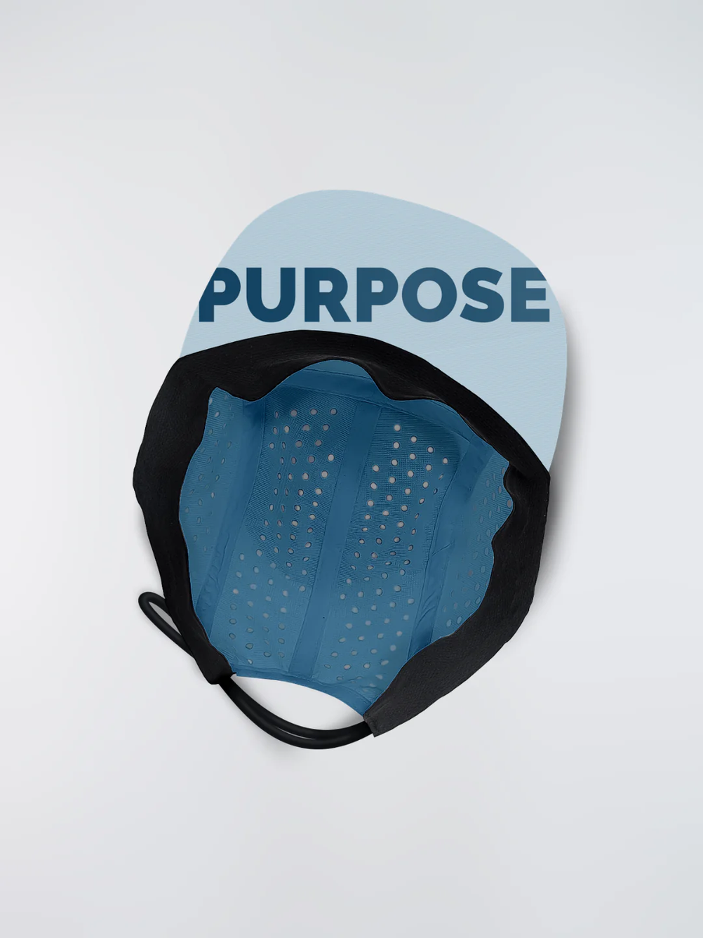 re:PURPOSE 5-Panel Cycling & Running Cap 100% Recycled