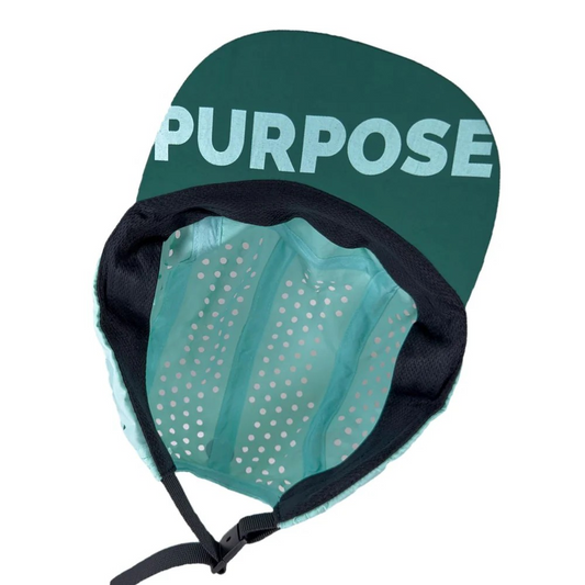 re:PURPOSE 5-panel Running Cap 100% Recycled - Turf