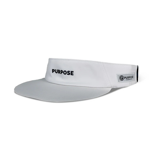re:PURPOSE Sports Visor 100% Recycled - Frost